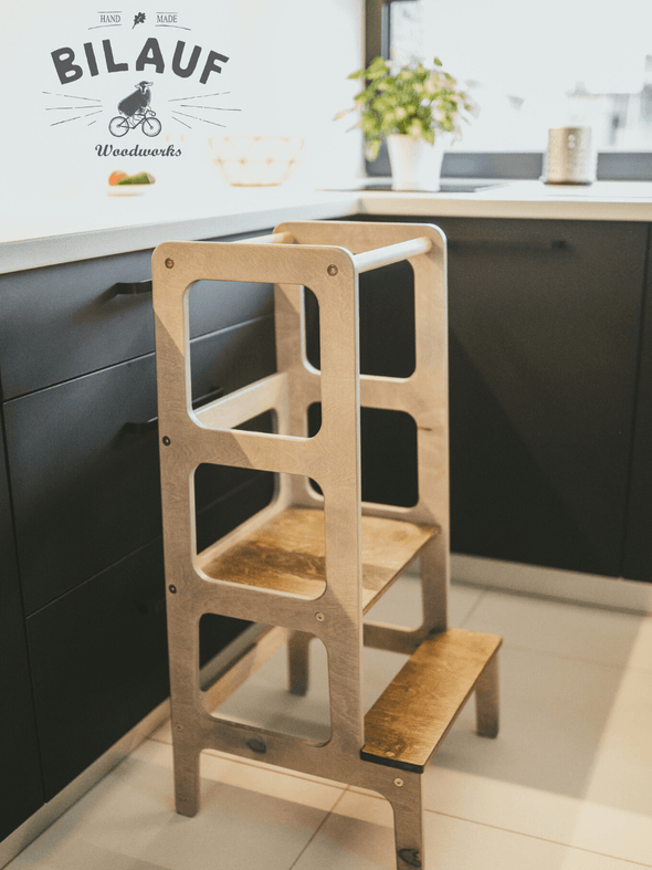 Kitchen helper , Learning tower, step stool- Bilauf