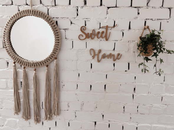 Wooden word decors